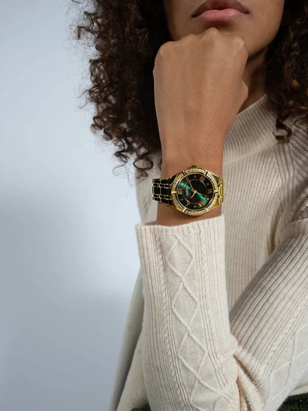 GUESS Ladies Gold Tone Watch