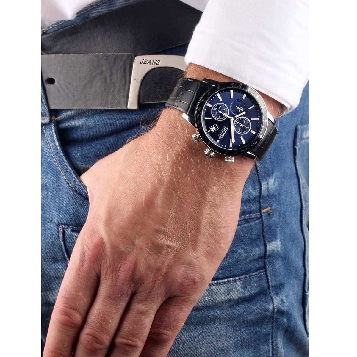 Hugo Boss pour homme en cuir 1513391