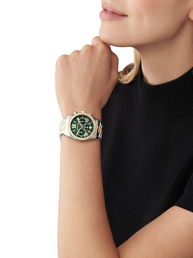 Montre MICHAEL KORS Lexington Femme Chronographe en Acier MK7303
