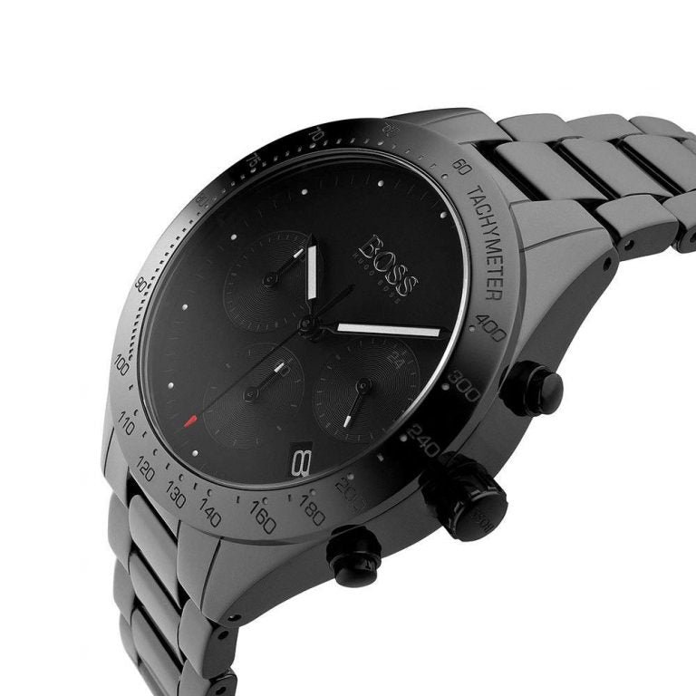 BOSS Quartz Chronographe avec Bracelet en Acier Inoxydable,1513581