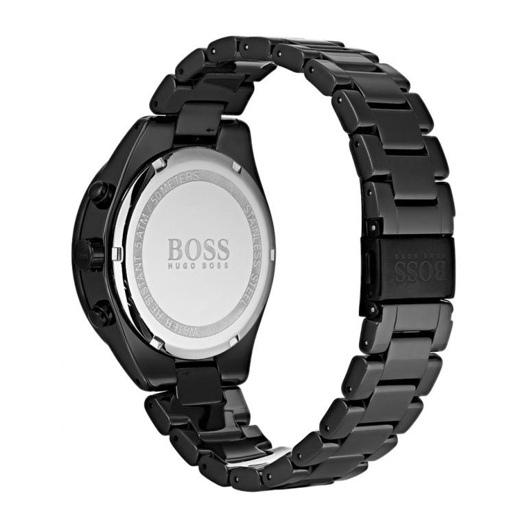 BOSS Quartz Chronographe avec Bracelet en Acier Inoxydable,1513581