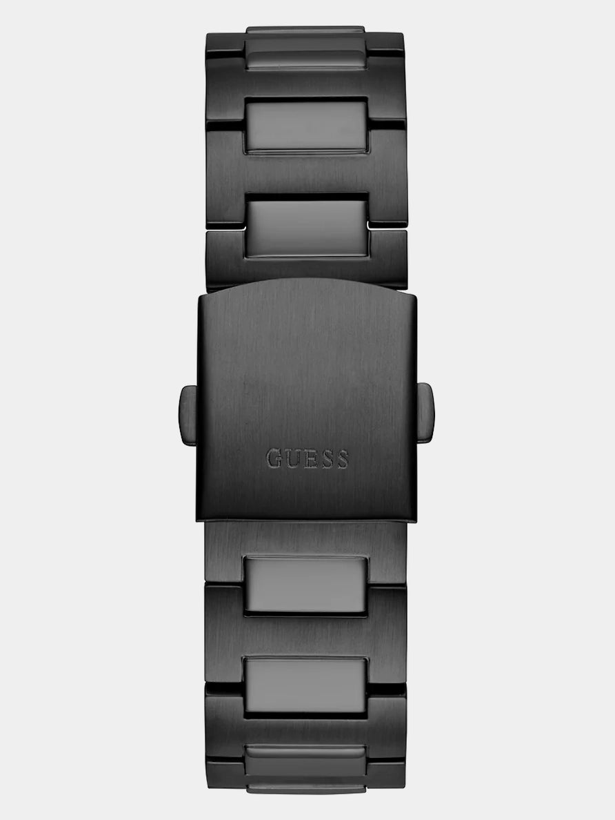 GUESS Mens Black Multi-function Watch