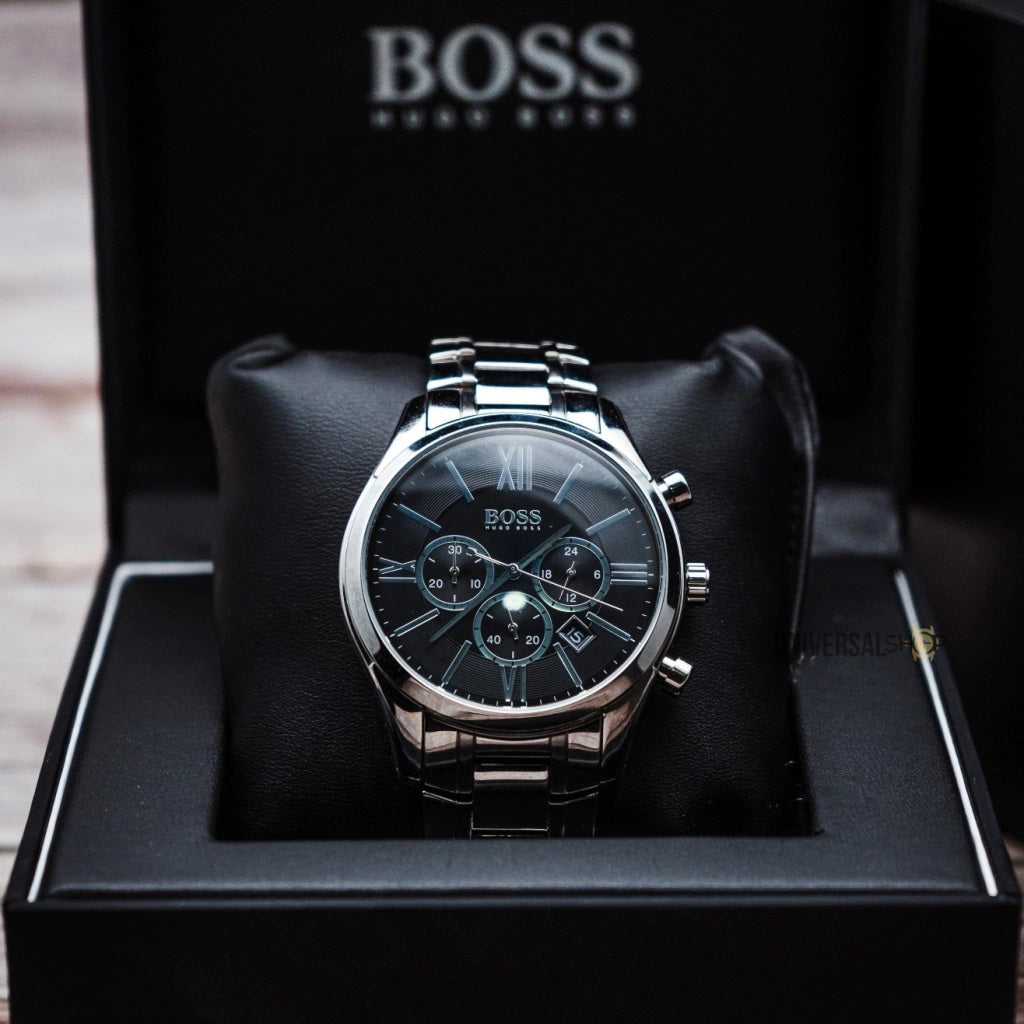 Montre Hugo Boss Ambassador pour homme, 1513196