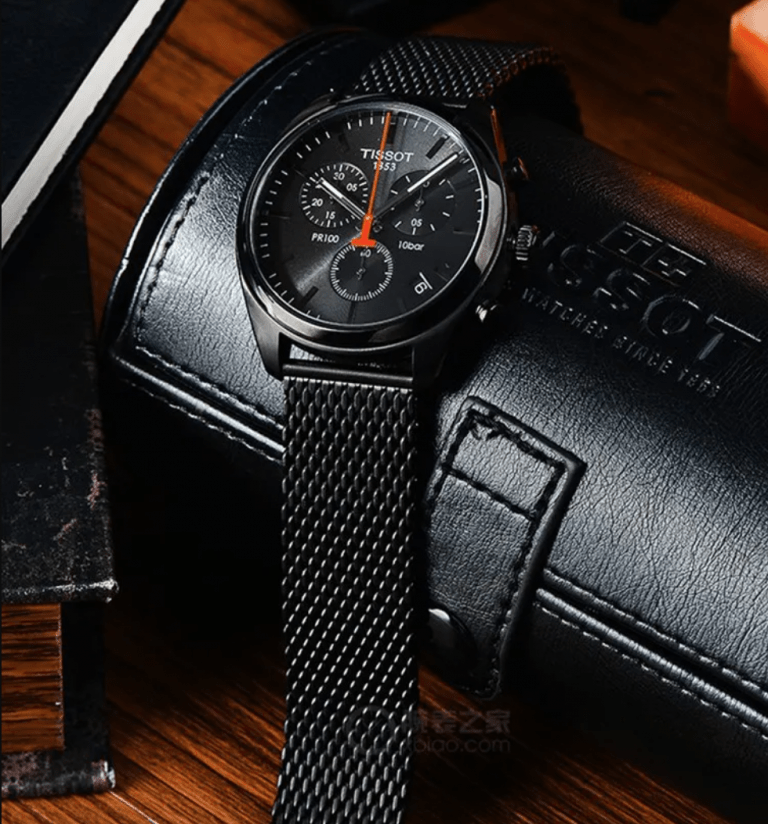 Tissot black pr 100 chronograph, t101.417.33.051.00 - visiowatch