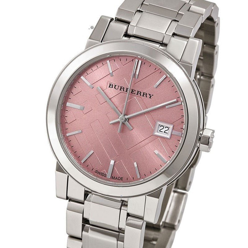 Burberry The City Ladies Silver Tone Watch - visiowatch