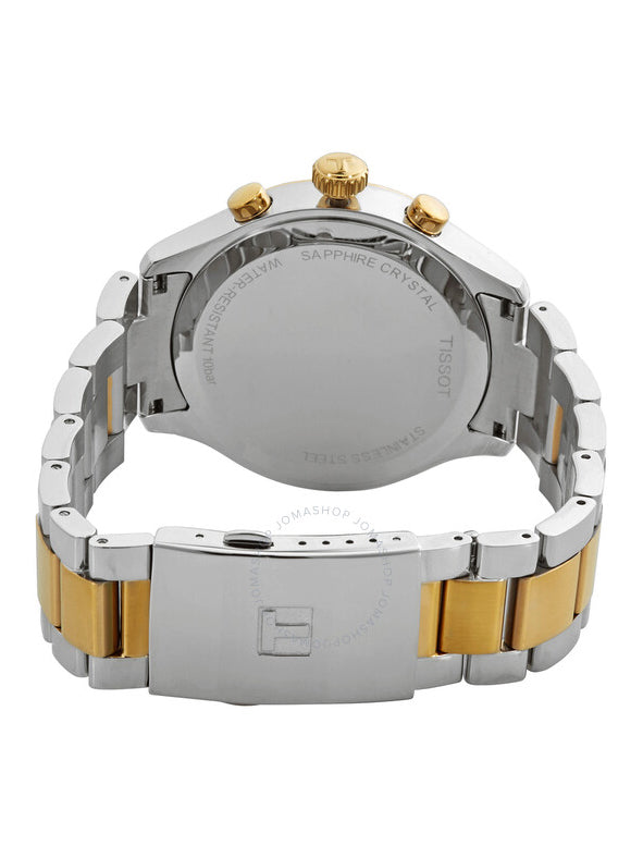 t-sport chronograph quartz champagne pour homme, t116.617.22.021.00