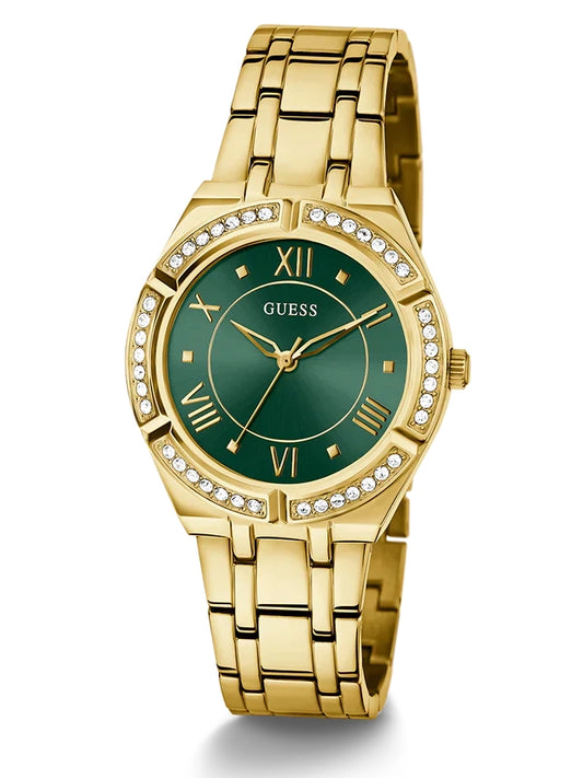 GUESS Ladies Gold Tone Watch