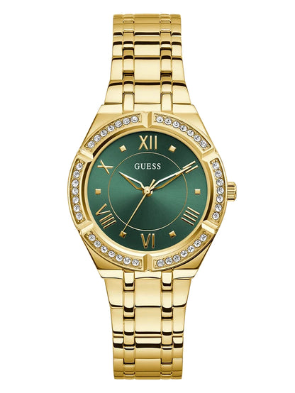 GUESS Ladies Gold Tone Watch