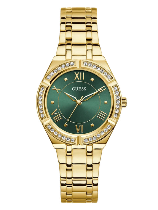 GUESS Ladies Gold Tone Watch