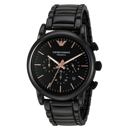 Emporio Armani Men’s Luigi Chronograph Watch Ceramic