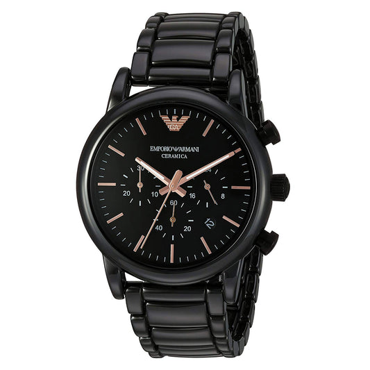 Emporio Armani Men’s Luigi Chronograph Watch Ceramic