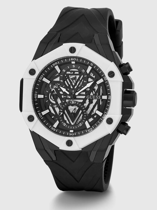 GUESS Mens Black Multi - function Watch,GW0579G1 - visiowatch