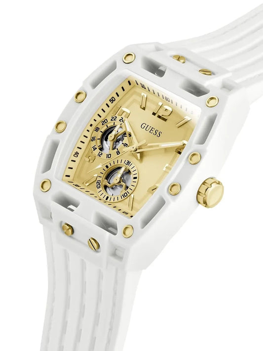 guess champagne dial men analog watch, gw0499g5