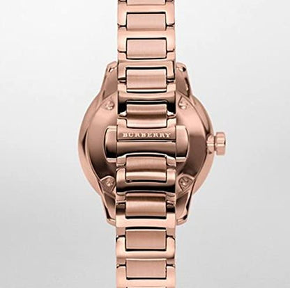 Montre Burberry Pour Femme Or Rose, bu10116