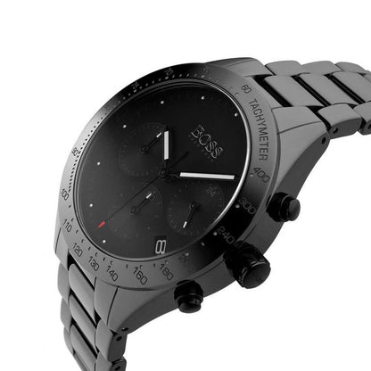 BOSS Quartz Chronographe avec Bracelet en Acier Inoxydable,1513581