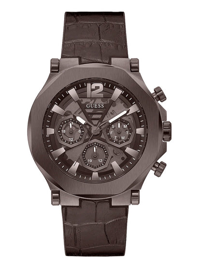 GUESS Mens Edge Multi-function Watch, GW0492G2