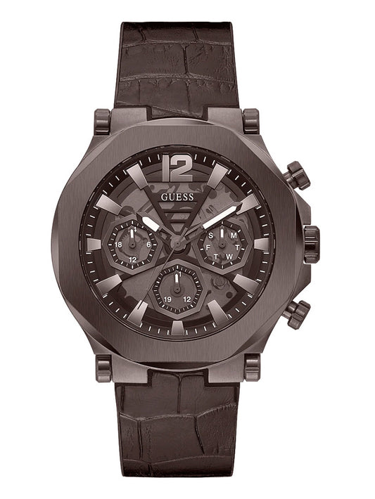 GUESS Mens Edge Multi-function Watch, GW0492G2