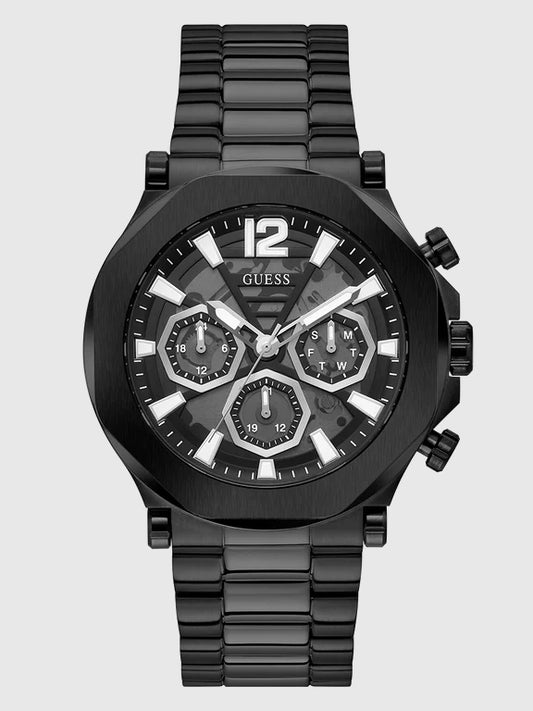 GUESS Mens Black Multi-function Watch,GW0539G3
