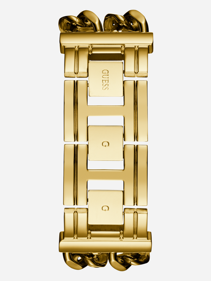 Guess Multi Chain Gold Tone Women’s Watch,U1117L5