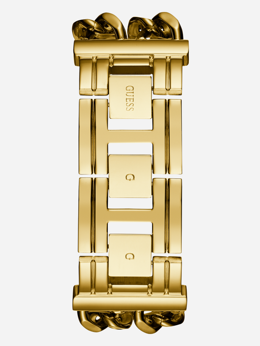 Guess Multi Chain Gold Tone Women’s Watch,U1117L5