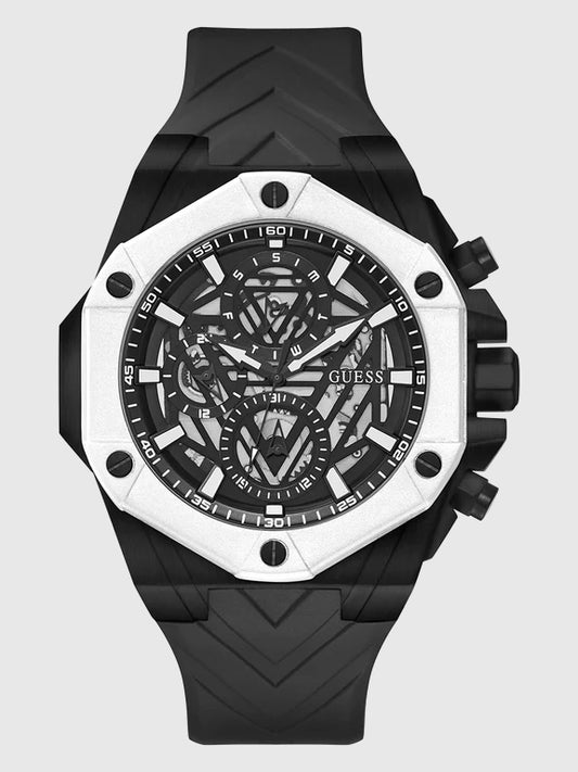 GUESS Mens Black Multi - function Watch,GW0579G1 - visiowatch