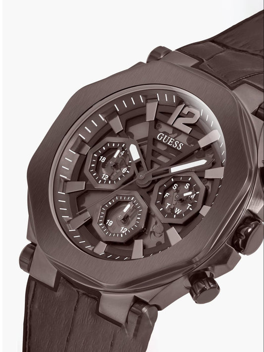 GUESS Mens Edge Multi-function Watch, GW0492G2