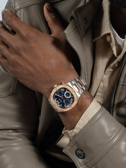 GUESS Mens Gunmetal Multi-function Watch