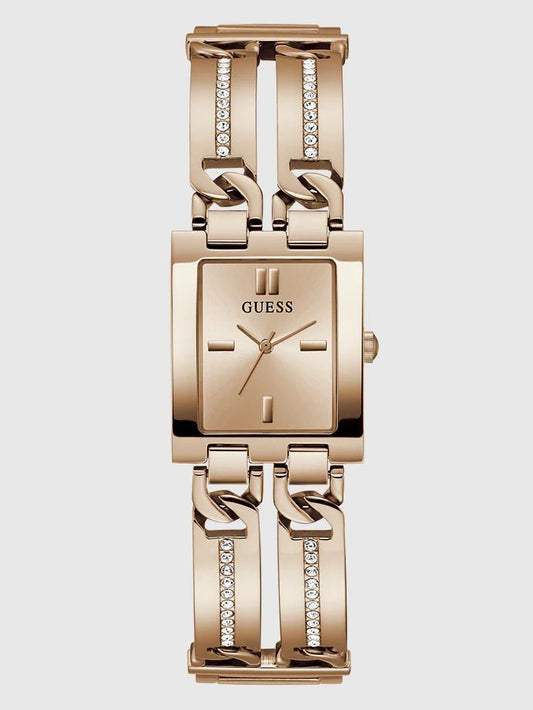 guess ladies rose gold tone analog watch,gw0668l3 - visiowatch