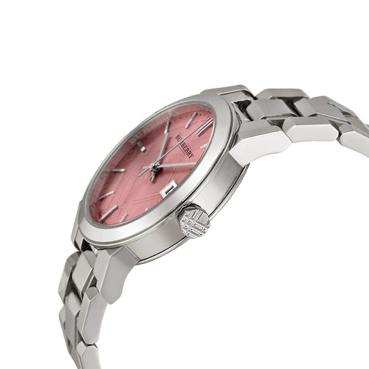 Burberry The City Ladies Silver Tone Watch - visiowatch