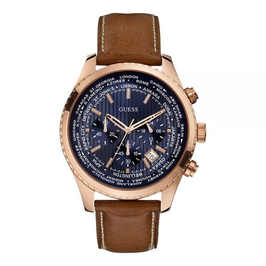 Montre GUESS pour Homme en cuir, W0500G1